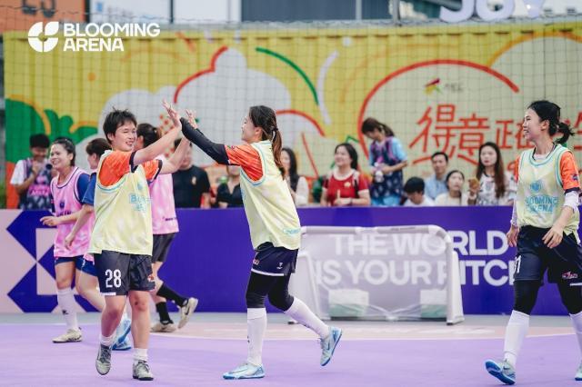 欧冠直播-“怒放竞技场”首现羊城 3V3街头足球潮爆大湾区